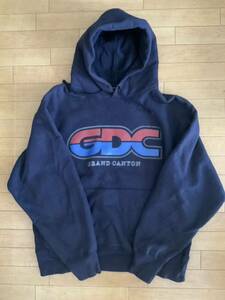 GDC Grand Canyon LOGO Hoodie ネイビー グランドキャニオン DRAKUMA NIGHT IN NGO パーカー 