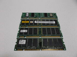 中古品 DIMM PC100-64M 256MB(64M*4) 現状品