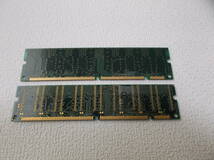 中古品 DIMM PC133-128M 256MB(128M*2) 現状品⑦_画像4