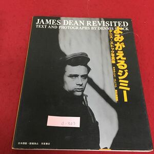 d-303 デニス・ストック写真集 よみがえるジミー インデアナ州フェアマウント 発行年月日記載なし※3