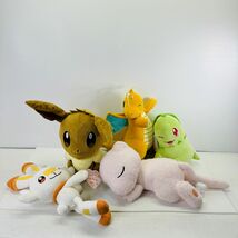 ○【同梱不可】500円～ ポケモン キャラクター ぬいぐるみ ピカチュウ/ゲンガー/カビゴンなど まとめ_画像6