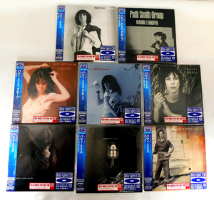 パティ・スミス Patti Smith [Blu-spec CD] 8タイトルセット 完全生産限定盤 紙ジャケット仕様 BSCD