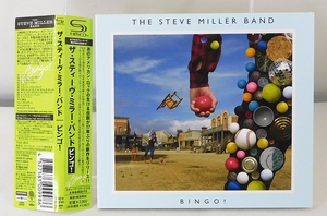 帯付 SHM-CD[ザ・スティーヴ・ミラー・バンド STEVE MILLER BAND/ビンゴ! BINGO]RRCY-29210 紙ジャケ/ジョーサトリアーニ/スティーブミラー