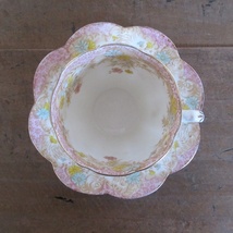 イギリス製 Wileman＆Co ワイルマン アンティーク 1896年 カップアンドソーサー プレート トリオ 英国 tableware 1438sc_画像7