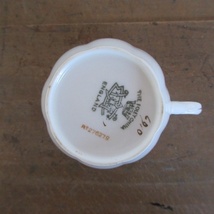 イギリス製 Wileman＆Co ワイルマン アンティーク 1896年 カップアンドソーサー プレート トリオ 英国 tableware 1438sc_画像8