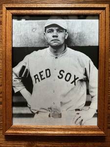 【一点限り！送料無料！】元祖二刀流 ベーブ・ルース 写真 1915年 ボストン・レッドソックス Babe Ruth Boston Red Sox