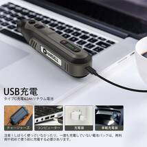 ブラックグレー ミニルーター HARDELL 充電式ミニルーター 4V 5段変速 最高25000rpm USB Type-C 可充_画像6