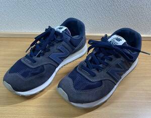 NewBalanceニューバランス　ML574クラシック　ネイビー　27.5cm 