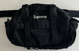 2019A/W Supreme Waist Bag Black Box Logo シュプリーム ボックスロゴ ウエストバッグ ブラック