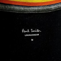 新品 ポールスミス アーティストストライプ ジャージー MA-1 ブルゾン L 灰黒 【J45662】 Paul Smith メンズ ストレッチ ジャケット 春秋_画像10