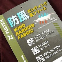 新品 タルテックス 防風 三層構造 ボンディング 裏暖 フリース パーカー LL ボルドー 【2-3553_39】 TULTEX メンズ ブルゾン アウトドア_画像9