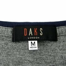 新品 ダックス 天竺 ヘンリーネック 長袖 カットソー LL 灰 【I51657】 DAKS LONDON 日本製 メンズ ロンT ポケT コットン ポケット_画像9