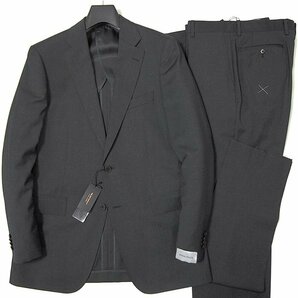 新品 スーツカンパニー REDA ICE SENSE ウール 2パンツ スーツ BB7 (幅広LL) 濃灰 【J58086】 180-2D 春夏 メンズ FILO D'ORO シングルの画像1