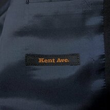 新品 ケントアヴェニュー 日本製 春夏 段返り ウール スーツ A4 (S) 濃紺 【J41440】 Kent Ave. メンズ 背抜き セットアップ 1タック_画像10