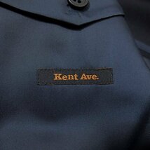 新品 ケントアヴェニュー 日本製 ウール 段返り 紺ブレザー AB3 (幅広XS) 【J57015】 Kent Ave. 春夏 メンズ ジャケット 紺ブレ ネイビー_画像9