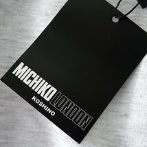 新品 ミチコロンドン 春秋 スウェット ハーフジップ トレーナー L 白 【ML9W-R351_LGA】 MICHIKO LONDON KOSHINO メンズ ロゴ ワッペン_画像8