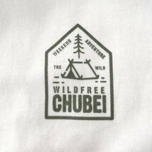 新品 CHUBEI チュウベイ 2024年 春夏 LOOSE FIT バックポケット 長袖 Tシャツ M 白 【CH1441131_7】 メンズ カットソー ハリネズミ_画像6