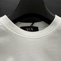 新品 ミスターヴァン 24年春夏 スクーター プリント カットソー M 白【va1741053_07】 MR.VAN メンズ 長袖 Tシャツ ロンT バイク コットン_画像3