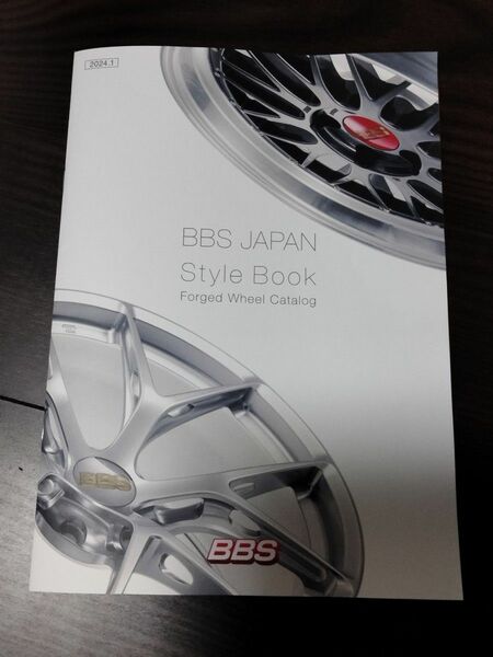 BBS JAPAN 2024ホイールカタログホイール、センターエンブレム、ナット等全38ページ