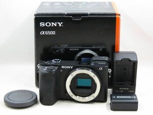 [20054V5]★極上美品★SONY α6500 ボディ 元箱付き