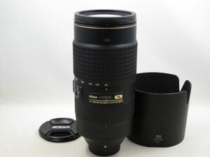 [21841Y6]★完動品★NIKON AF-S NIKKOR 80-400mm F4.5-5.6 G ED VR フード・三脚座付き