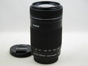 [21844V2]★新品級美観★CANON EF-S 55-250mm F4-5.6 IS STM