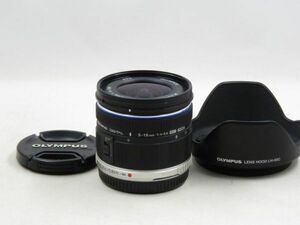 [21893W1]★完動品★OLYMPUS M.ZUIKO DIGITAL ED 9-18mm F4-5.6 フード付き