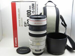 [21918W5]★超極上美品★CANON EF 100-400mm F4.5-5.6 L IS USM 元箱付き