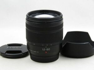 [21937Y1]★超極上美観★Panasonic LUMIX G VARIO 12-60mm F3.5-5.6 POWER O.I.S. フード付き