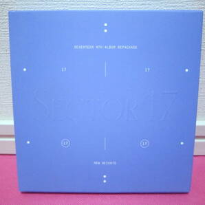 K-POP♪ SEVENTEEN セブチ 4TH ALBUM REPACKAGE「SECTOR17」NEW HEIGHTS 韓国盤CD＋フォトブック／ディスク良好！