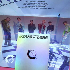 K-POP♪ ONEUS ワンアス 5thミニアルバム「Binary Code」Zero Ver. 韓国盤CD＋ポスター＋フォトブック 美品！