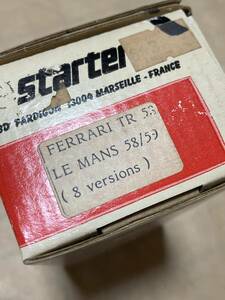 送料無料　STARTER 1/43　フェラーリ　TR58　ルマン58/59