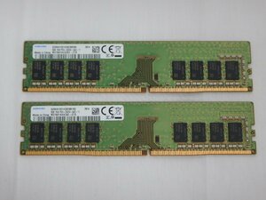 【サイコム】 SAMSUNG 8GB DDR4-2666 x2枚 (合計16GB) @Used@ u0301E