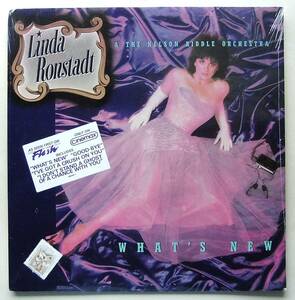 ◆ 未開封・稀少 ◆ LINDA RONSTADT with NELSON RIDDLE Orch / What's New ◆ Asylum 60260 ◆