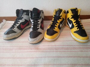 NIKE　DUNK　ハイ　2足まとめて！