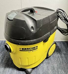 【中古品】KARCHER ケルヒャー 乾湿両用掃除機 NT361ECO 業務用掃除機 掃除機 集じん機 バキュームクリーナー 1912