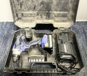 [ secondhand goods ]HiKOKI high ko-ki cordless impact driver FWH14DGL 14.4V battery charger 1879