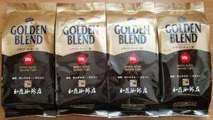 加藤珈琲店 ゴールデンブレンド 2kg 豆のまま コーヒー袋付き