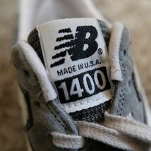 美品 箱付き NEW BALANCE ニューバランス GRY M1400GJ MADE IN USA アメリカ製 SNEAKERスニーカー M990 M991 M992 M1300 M1400 M1500_画像6