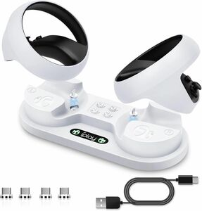 PS VR2用 充電スタンド コントローラー対応 充電器#935