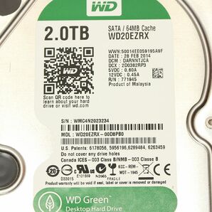 Western Digital Green WD20EZRX 2TB/5400rpm/SATA600の画像3