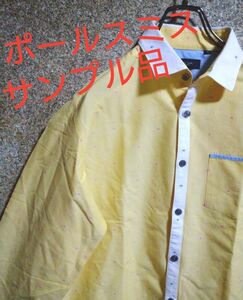 【激レア・サンプル品】ポールスミス　ドット柄　総柄　BDシャツ　日本製　Lサイズ