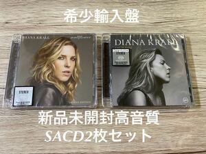 新品未開封　高音質SACD 2枚セット　ダイアナ・クラール DIANA KRALL LIVE IN PARIS+ ウォールフラワー wallflower 輸入盤　送料無料