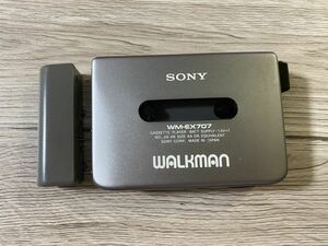 ジャンク　WM-EX707カセットウォークマン　SONY ソニー WALKMAN カセットプレーヤー ポータブルカセットプレーヤー 