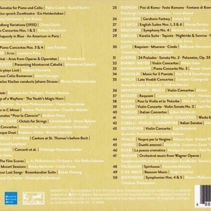 即決♪SONY,50CD「50グレート・レコーディングズ(オリジナル・デザイン仕様紙ジャケ)」の画像2
