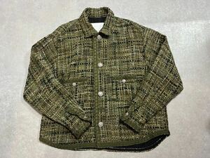 readymade tweed shirt jacket ツイードシャツジャケット サイズ2 takuya∞着用 SAINT MICHAEL セントマイケル レディメイド vintage