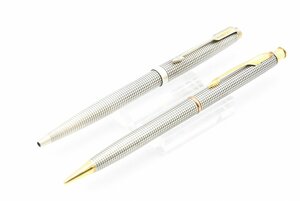 PARKER パーカー STERLING スターリングシルバー ボールペン INSIGNIA インシグニア ボールペン 2本セット 文房具 20785750