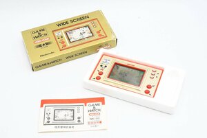 ゲームウォッチ GAME&WATCH ミッキー MC-25 DISNEY ディズニー 任天堂 Nintendo 箱付き EGG エッグ WIDE SCREEN ゲーム機 20789723