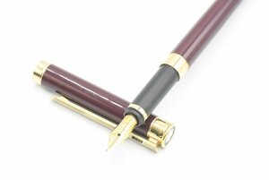 MONTBLANC モンブラン NOBLESSE ノブレス ボルドー 18K-750 万年筆 文房具 名入り 20756357