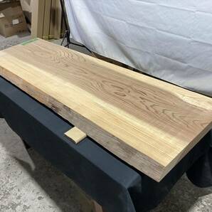 屋久杉3615 一枚板無垢 1520x430-410x40mm カウンター センターテーブル ダイニングテーブル ウレタン塗装 屋久島 ヤク杉 世界遺産の画像3